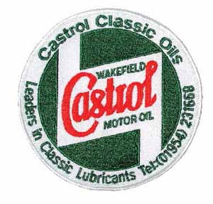 Castrol Classic Aufnähsticker