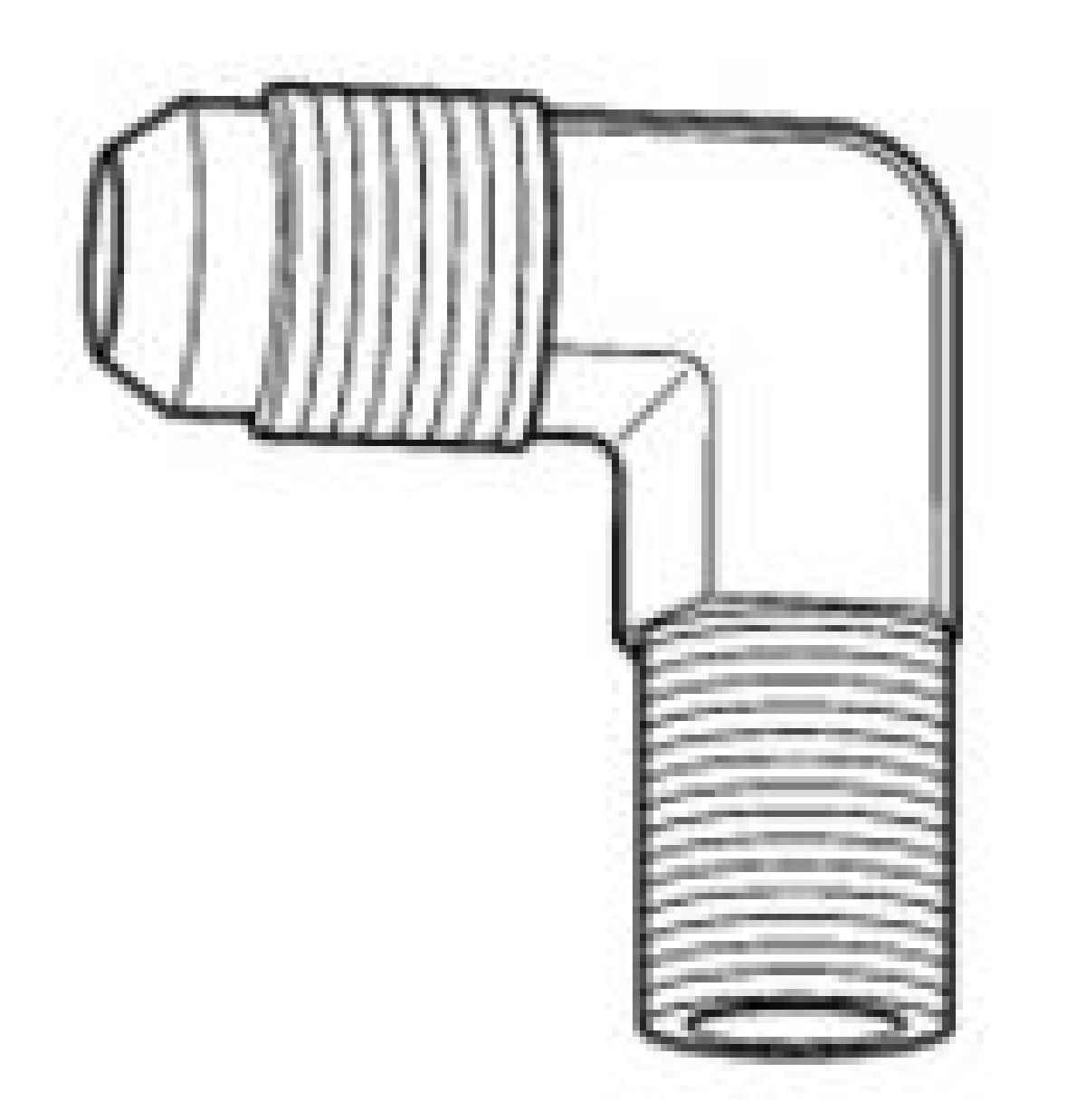 Konischer Winkel 1/4"x1/8"