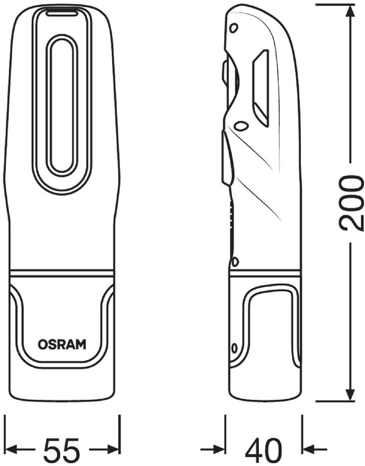 Osram LEDInspect MINI250 1+1 LED's / 6000K