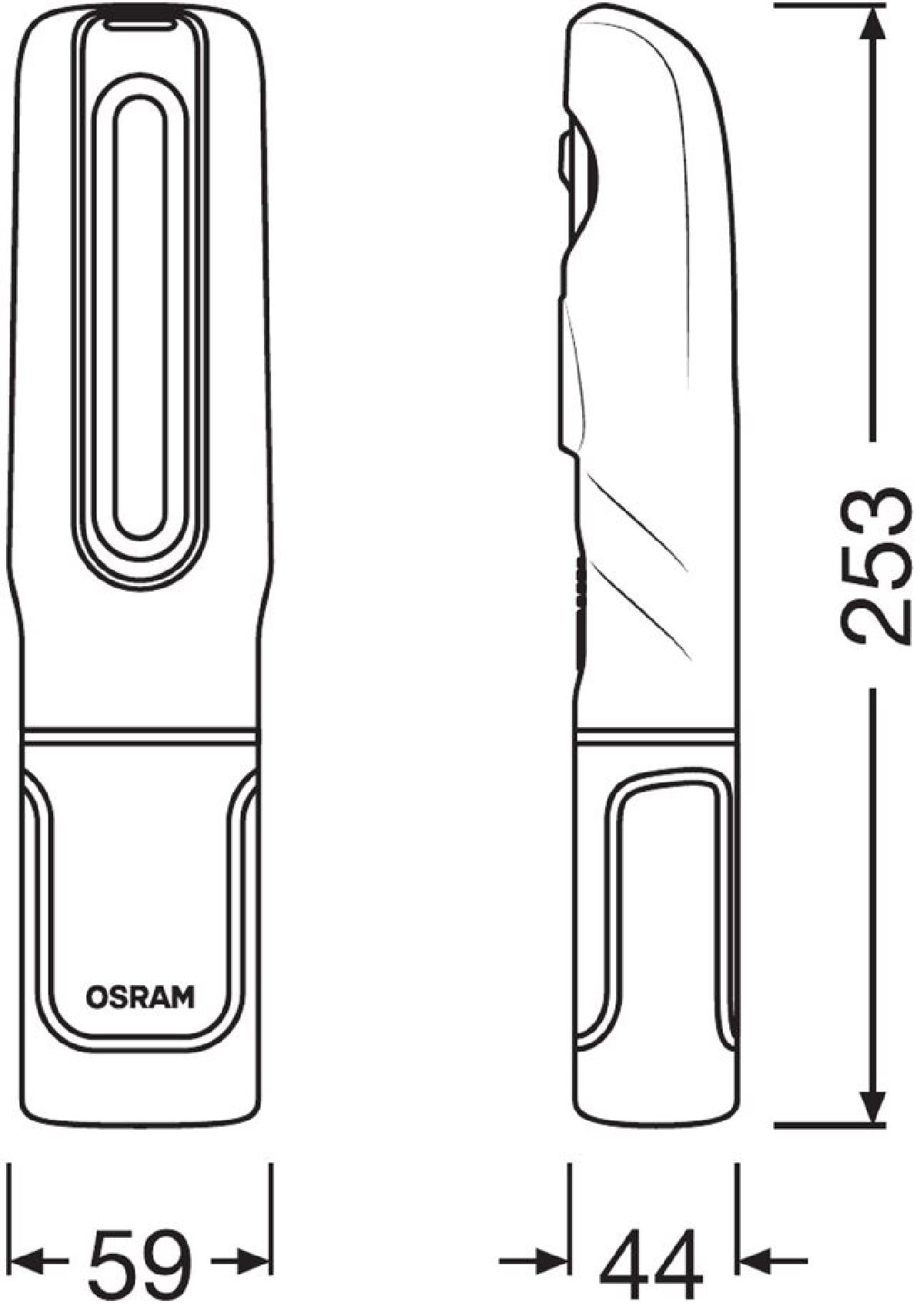 Osram LEDInspect MAX500 1+1UV LED's / 6000K