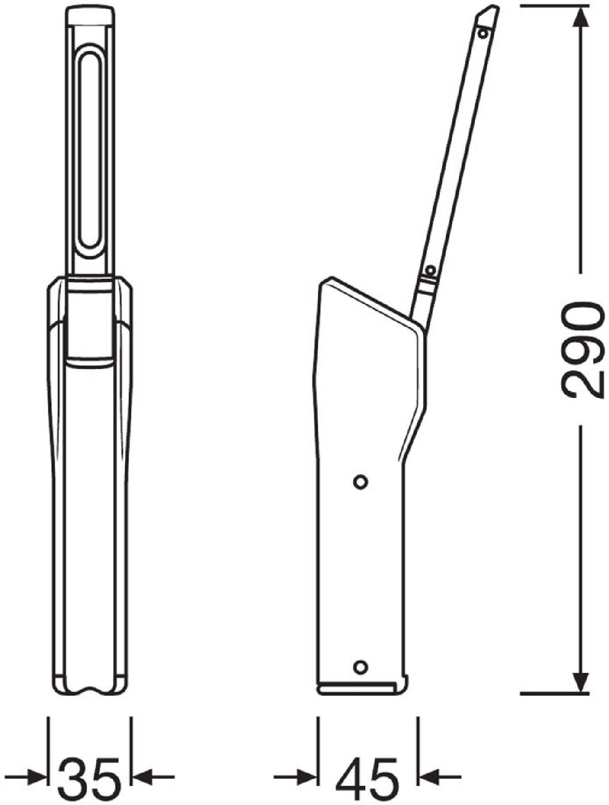 Osram LEDInspect SLIM500 1+1 LED's / 6000K