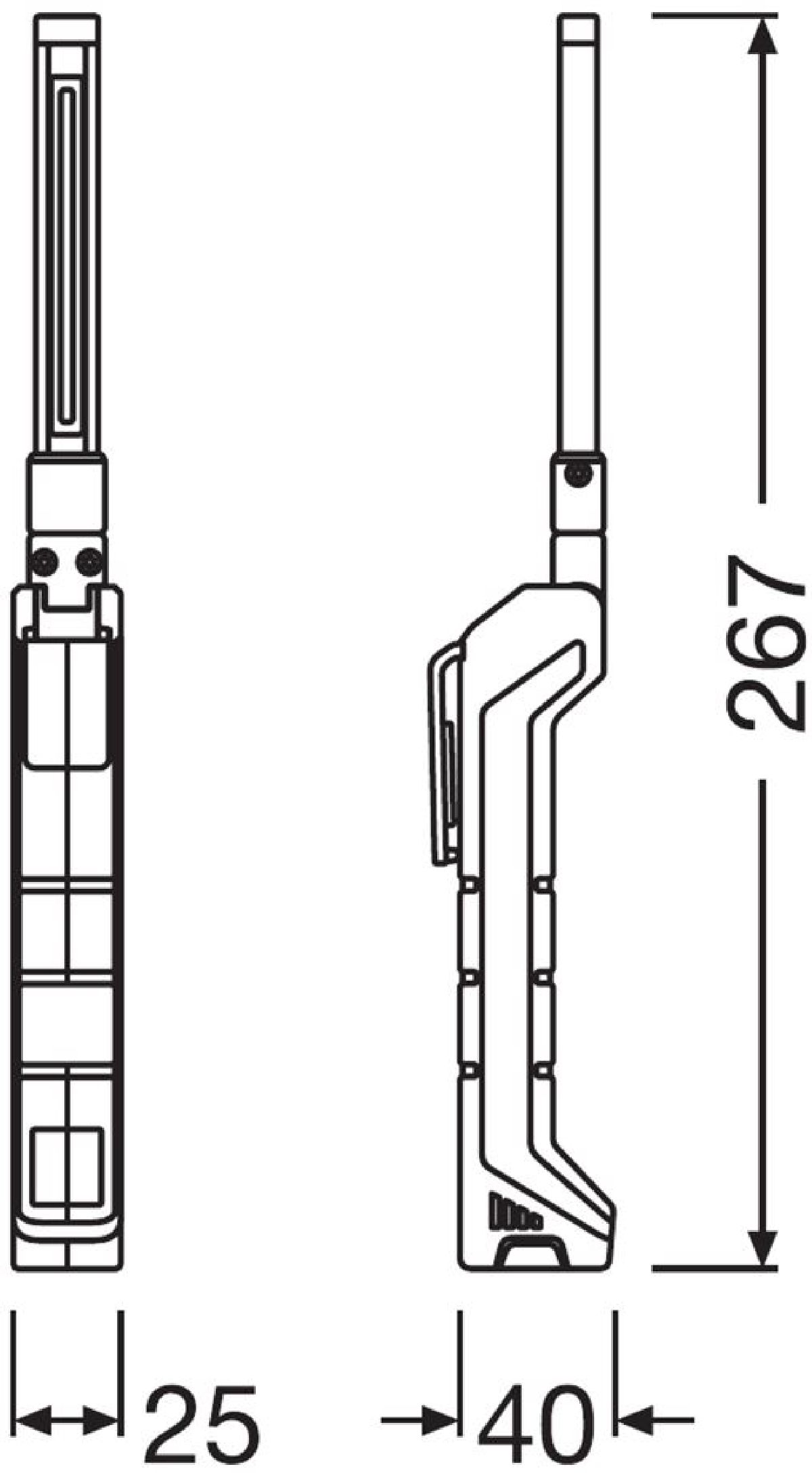 Osram LEDInspect POCKET200 1+1 LED's / 6500K