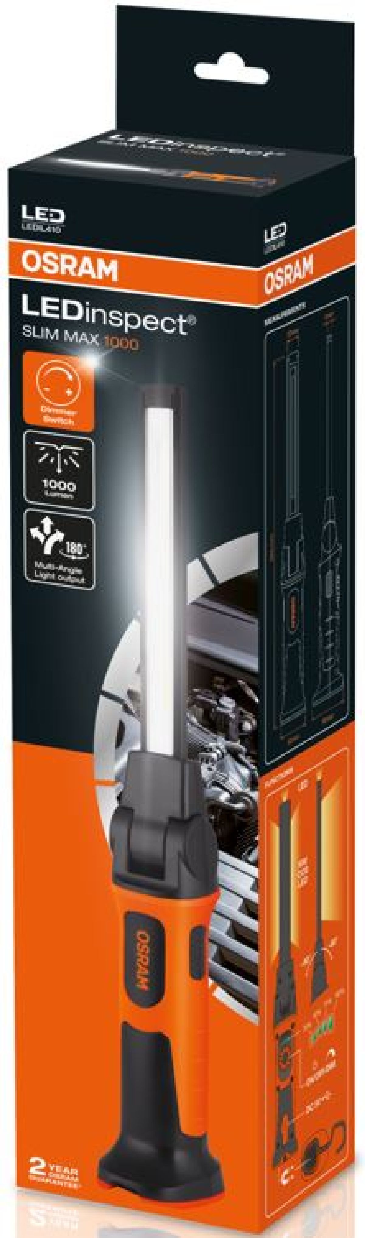 Osram LEDInspect SLIM MAX1000 1+1 LED's / 6000K