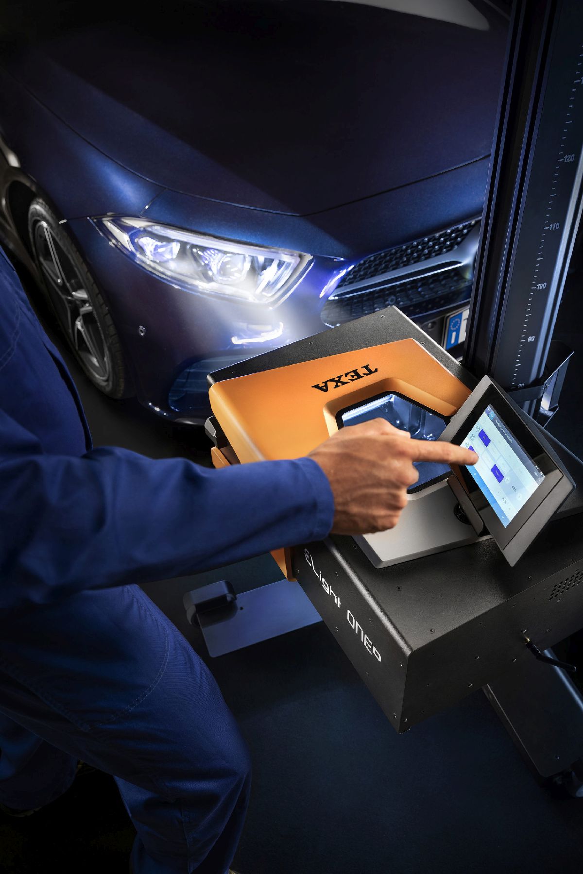 TEXA eLight ONED Lichteinstellgert fr LED Scheinwerfer