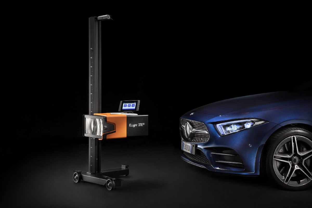 TEXA eLight ZERO Lichteinstellgert fr LED Scheinwerfer