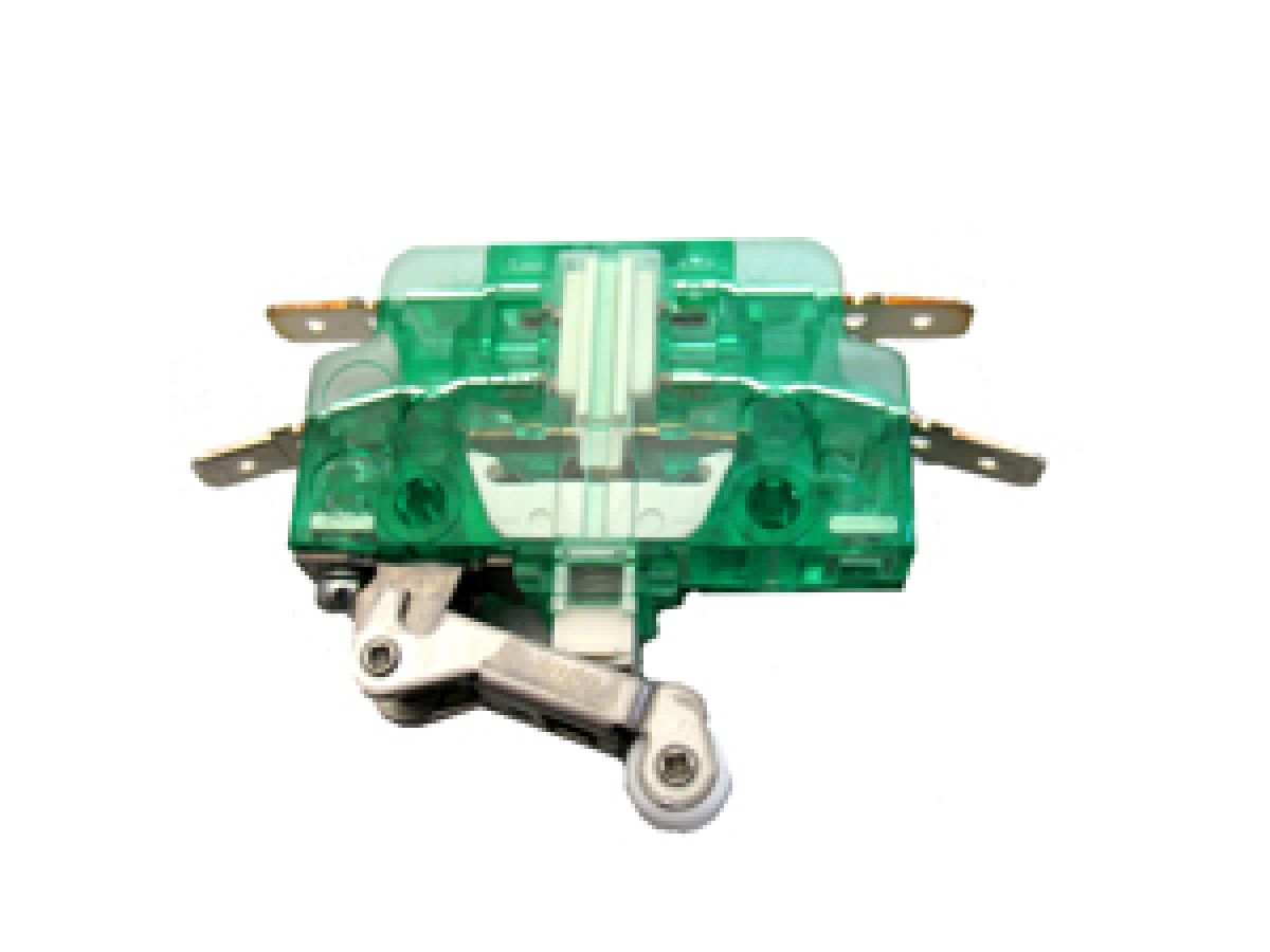 Schnappschalter mit Flachsteck