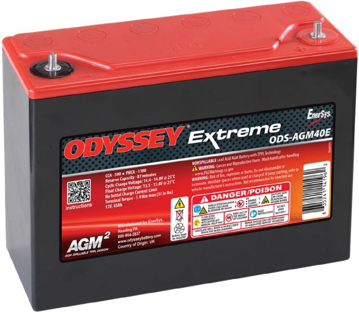Odyssey AGM-Batterie