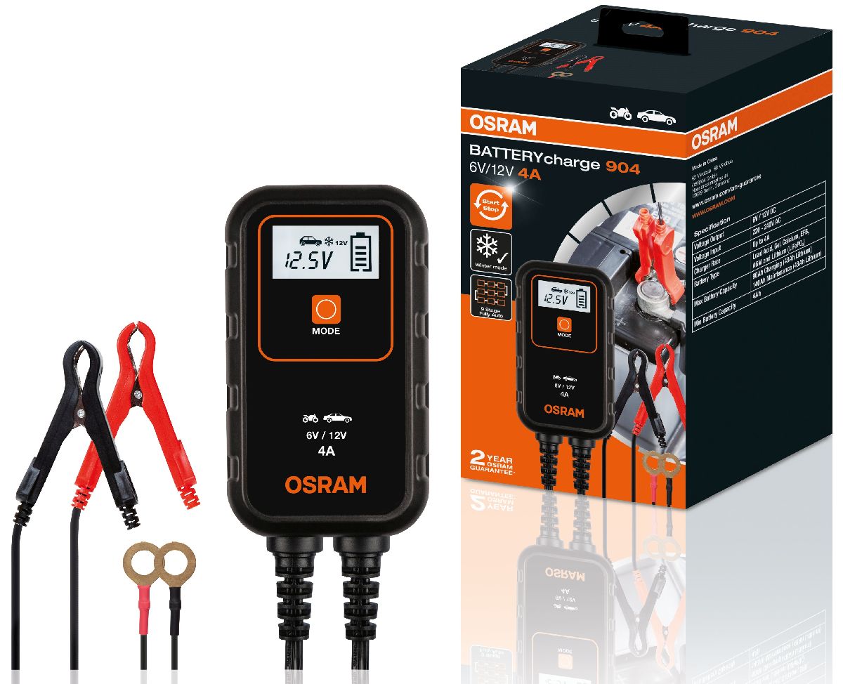 Osram Batterieladeger�t 4A/6-12V