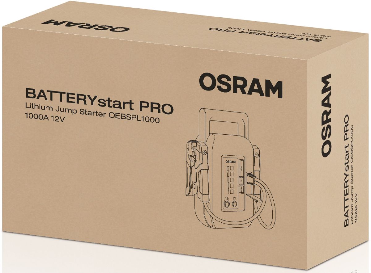 Jump Starter Batterystart PRO 1000 1500A/12V