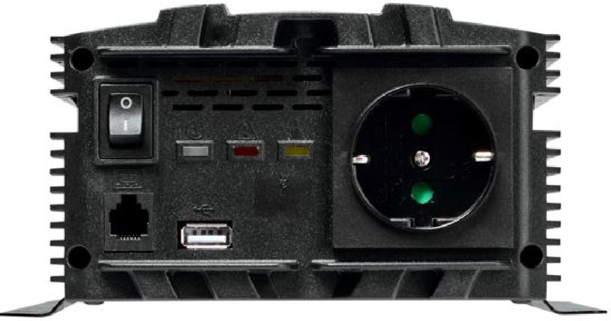 POWERinvert PRO Wechselrichter Modifizierte Sinuswelle/12V/1000W/98A