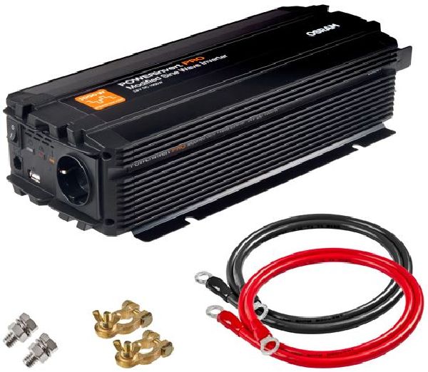 POWERinvert PRO Wechselrichter Modifizierte Sinuswelle/24V/1000W/49A