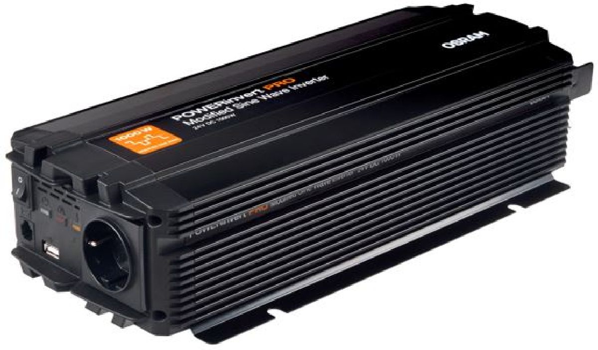 POWERinvert PRO Wechselrichter Modifizierte Sinuswelle/24V/1000W/49A