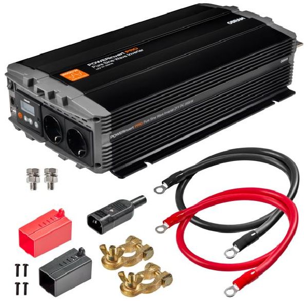 POWERinvert PRO Wechselrichter reiner Sinus/24V/2000W/98A