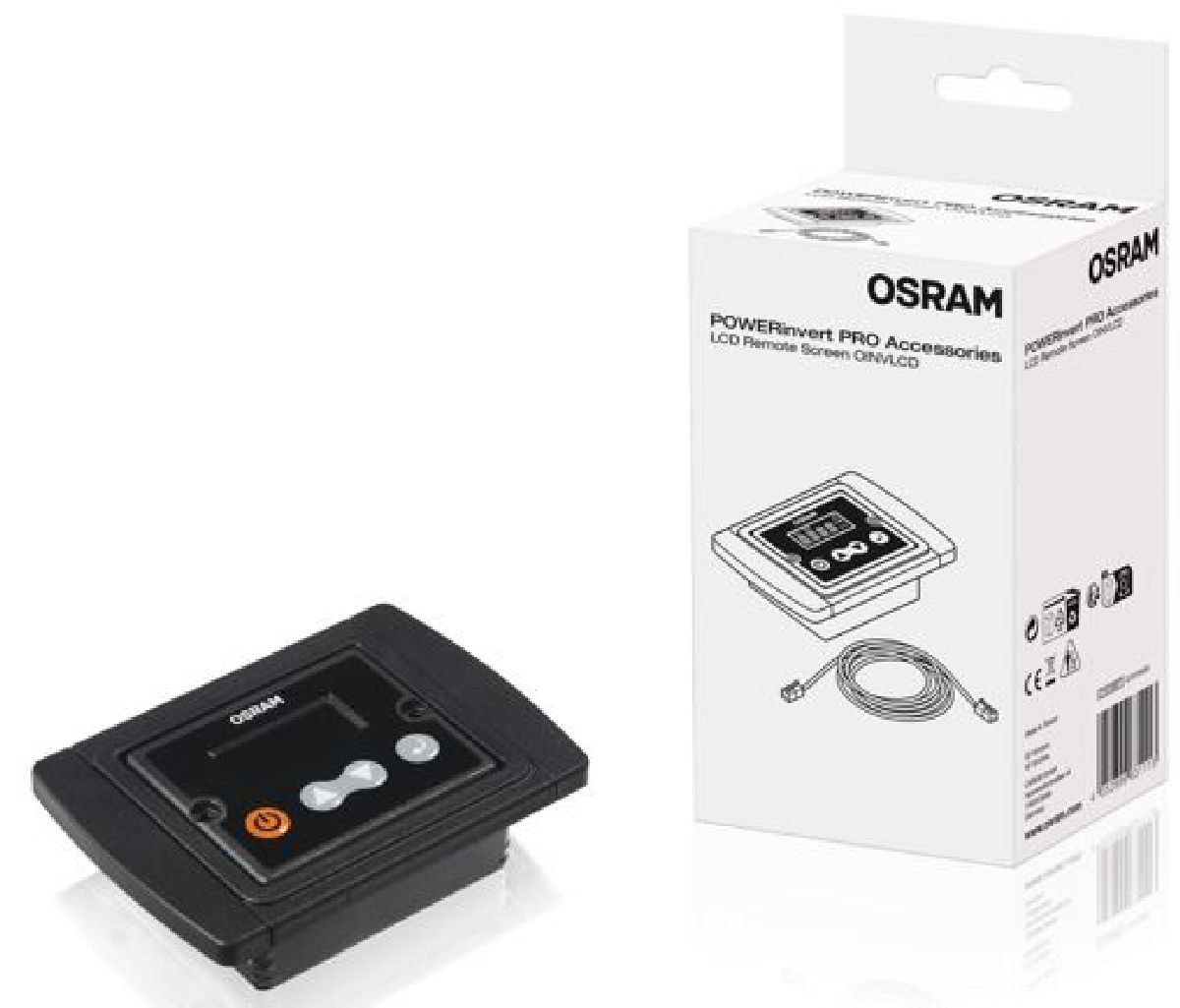 POWERinvert PRO Zubeh�r LCD Ferngesteuerter Bildschirm