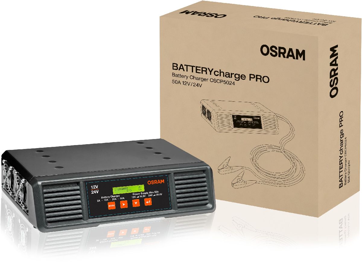 BATTERYcharge PRO Batterieladeger�t 12-24V / 50A