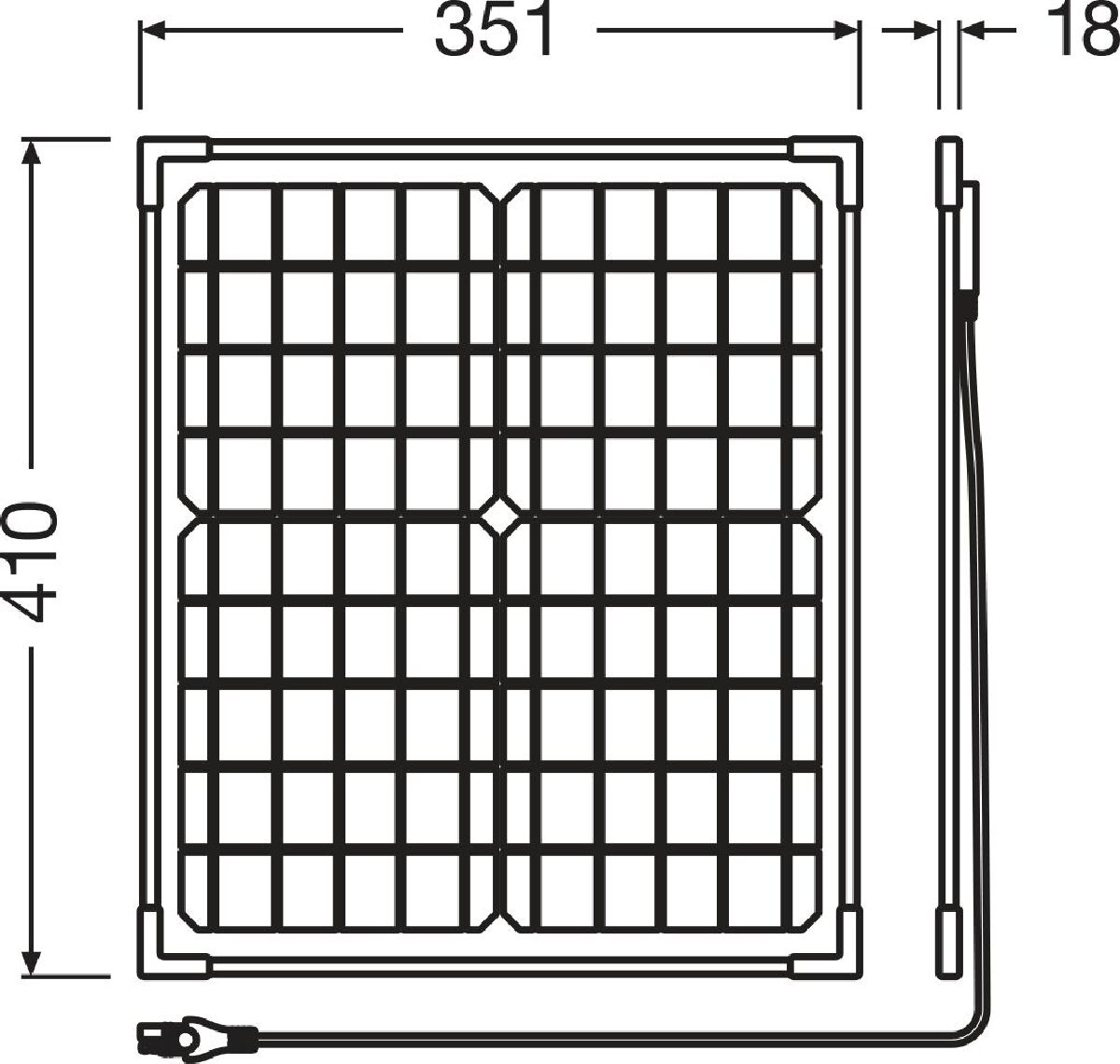 BATTERYcharge SOLAR 20W 