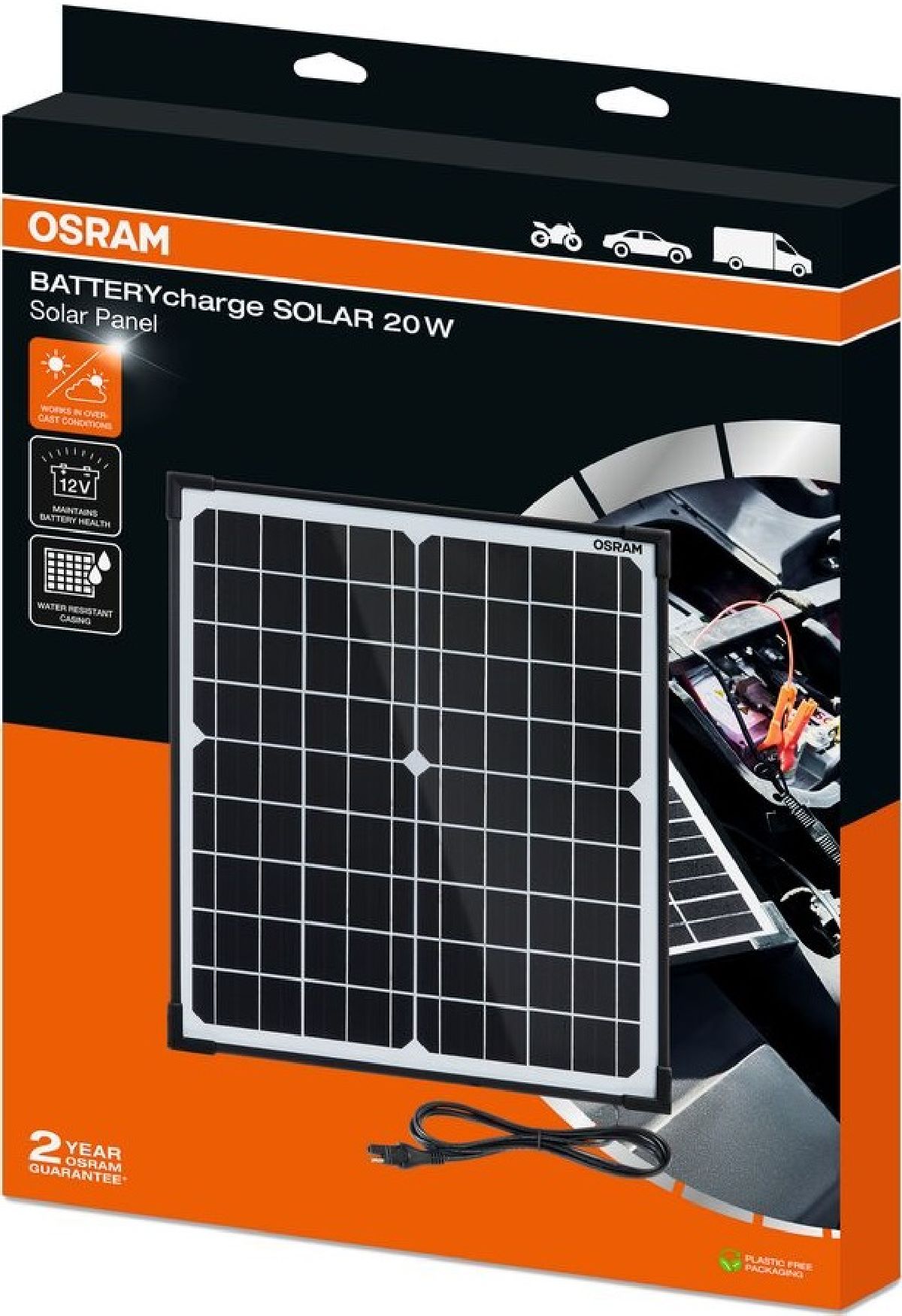 BATTERYcharge SOLAR 20W 
