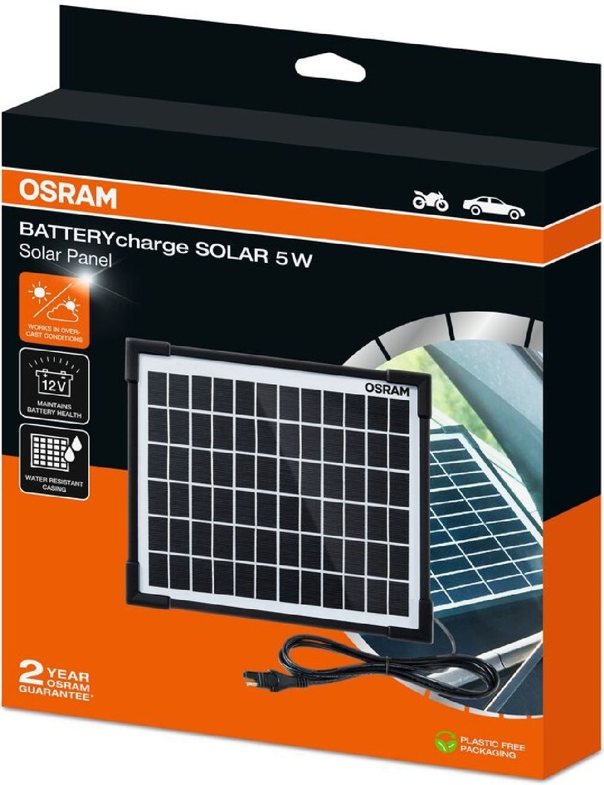 BATTERYcharge SOLAR 5W 