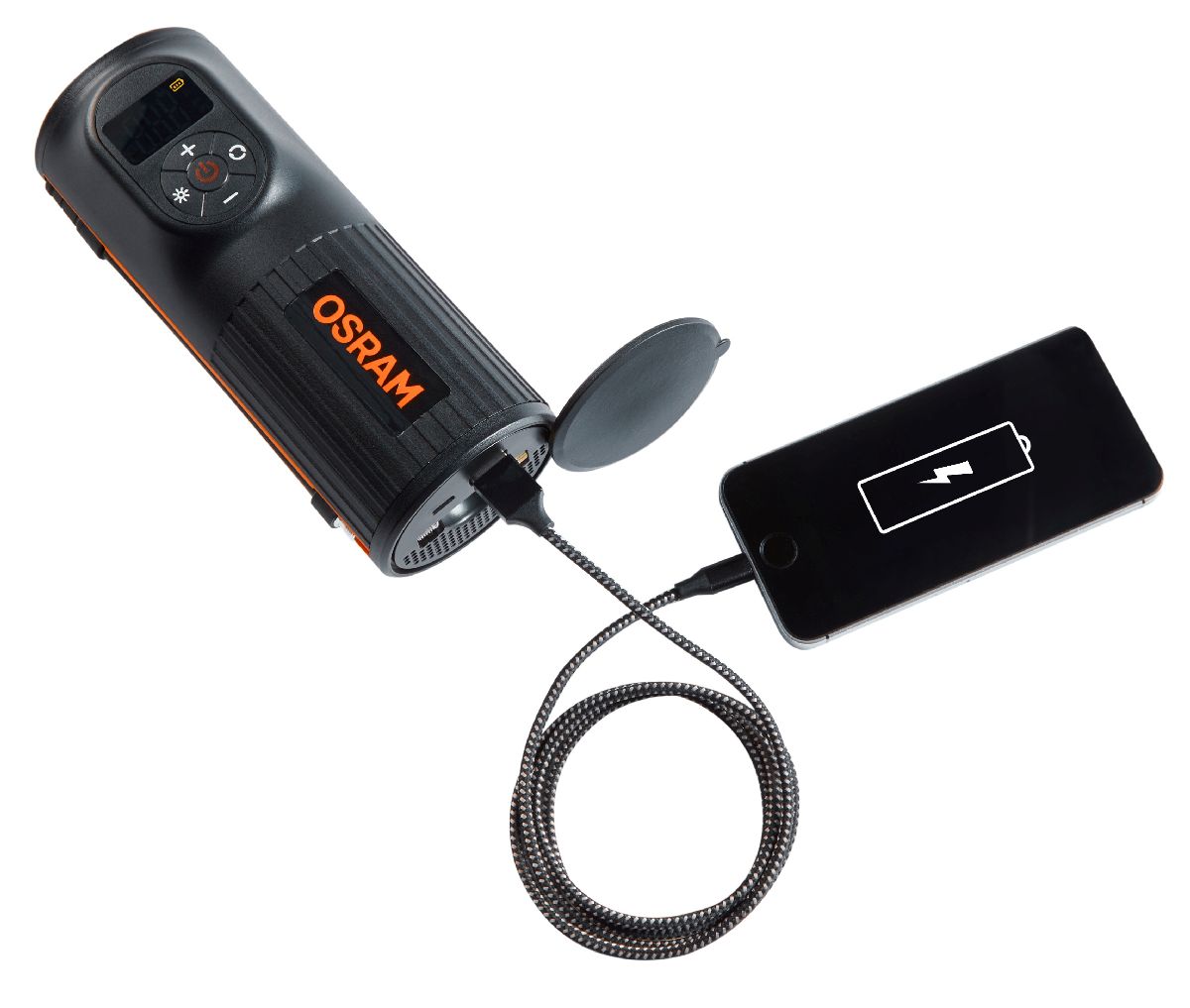 Osram TYREinflate 2000 Digitale Reifenpumpe