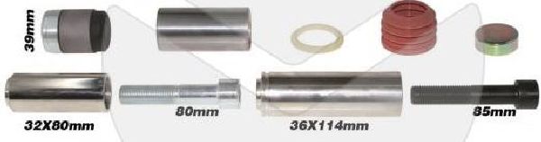 F&uuml;hrungs-, Dichtungssatz SN6