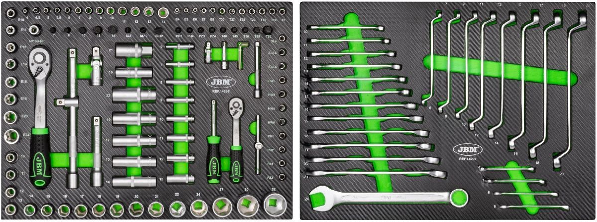 Modulares Werkstattm�bel-Set 18 Teile, Rot