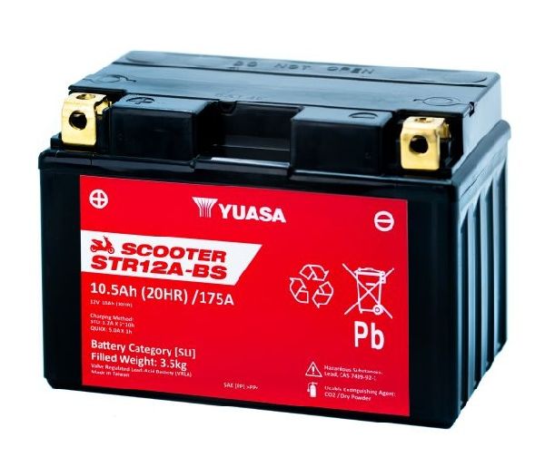 Scooter AGM 12V/10Ah/175A LxBxH: 150 // 87 // 105 // S:1