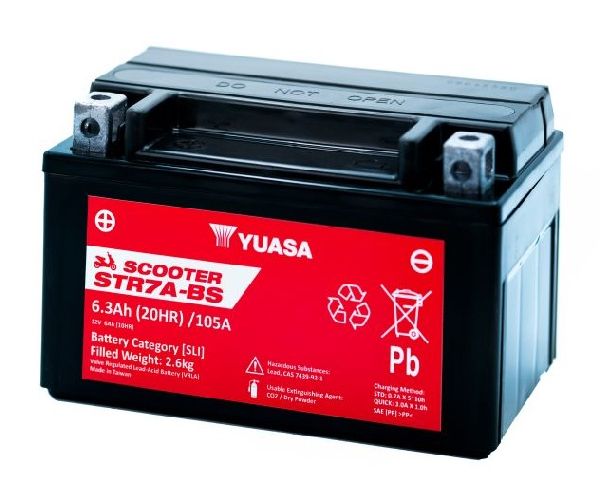 Scooter AGM 12V/6Ah/105A LxBxH: 150 // 87 // 93 // S:1