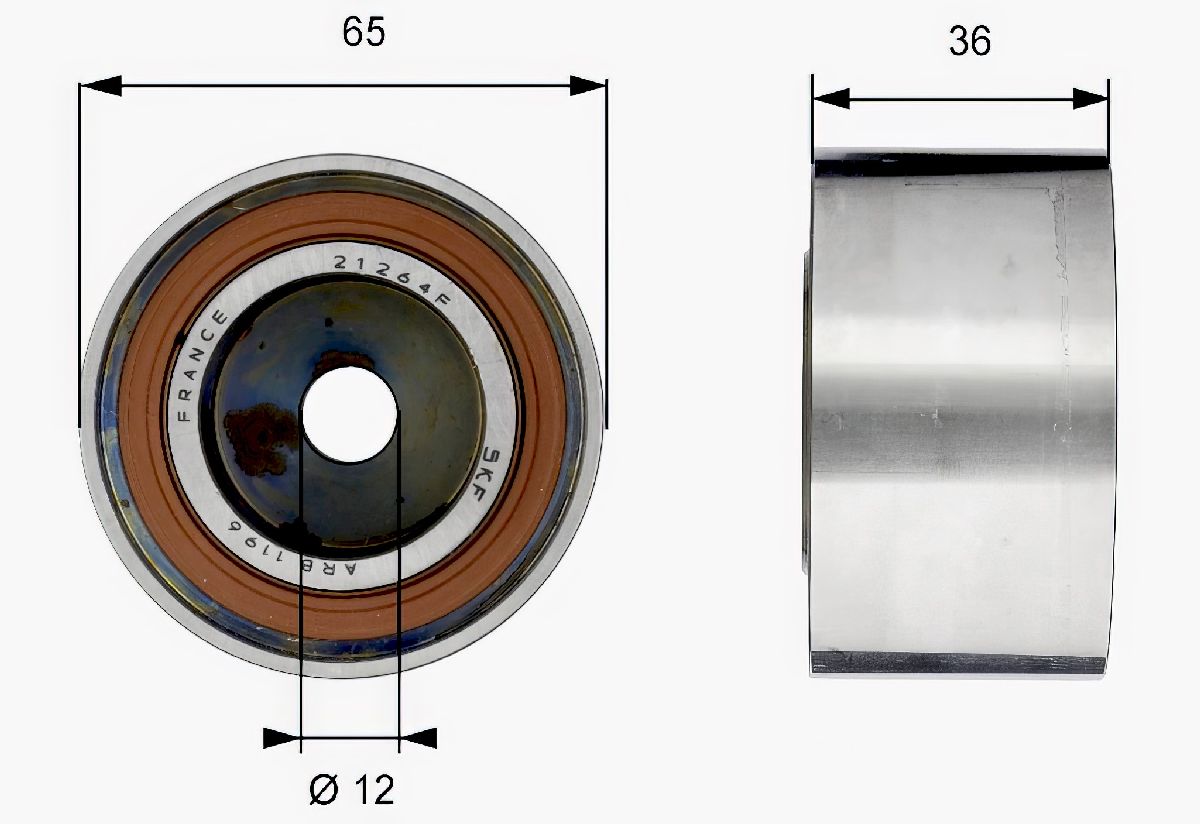 Umlenk/F&uuml;hrungsrolle  Gates