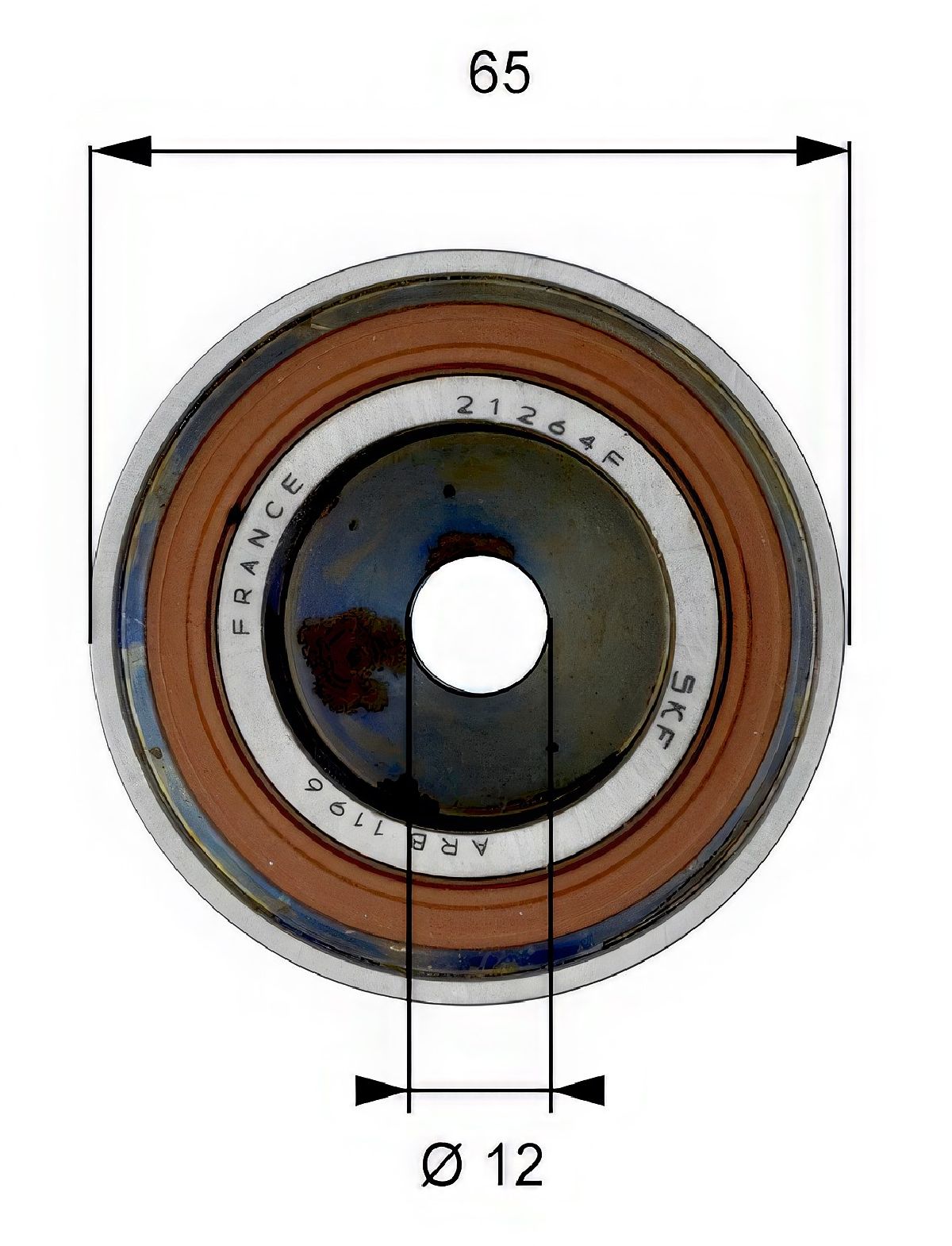 Umlenk/F�hrungsrolle  Gates 