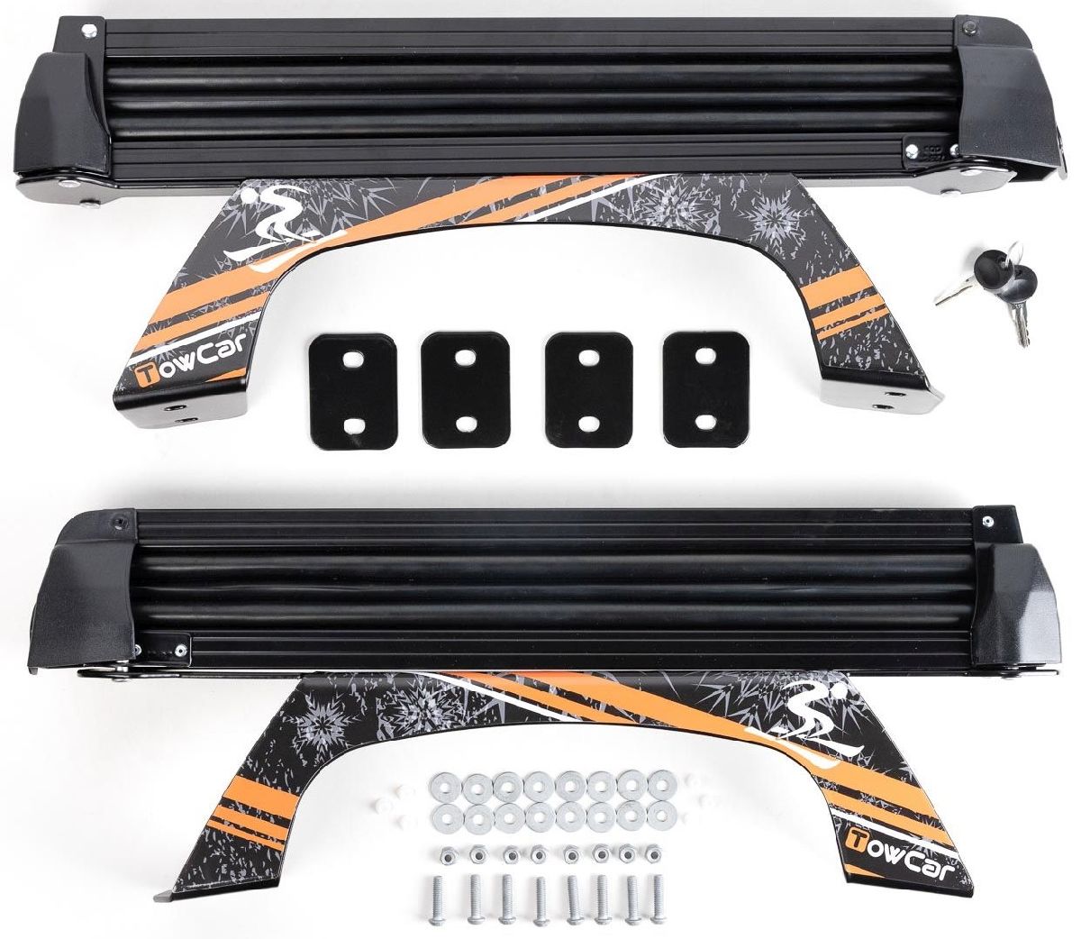 Towbox V1 Top Ski - Snowboardtrger 4 Paar Ski oder 2 Snowb.