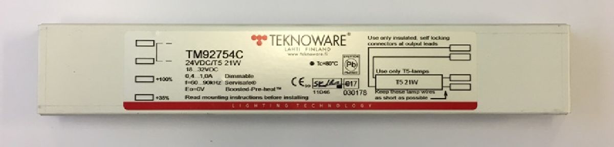 Vorschaltger&auml;t Teknoware 24V21