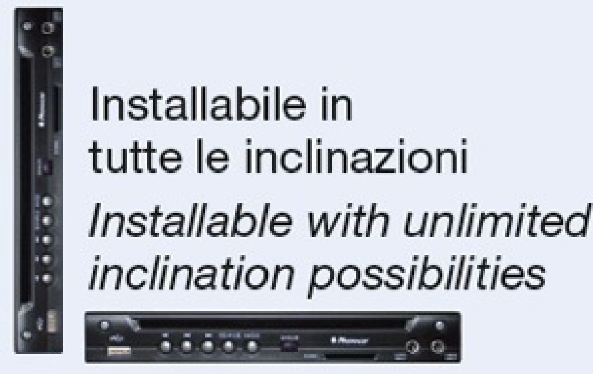 DVD Player Extra-Slim mit USB-SD slots 