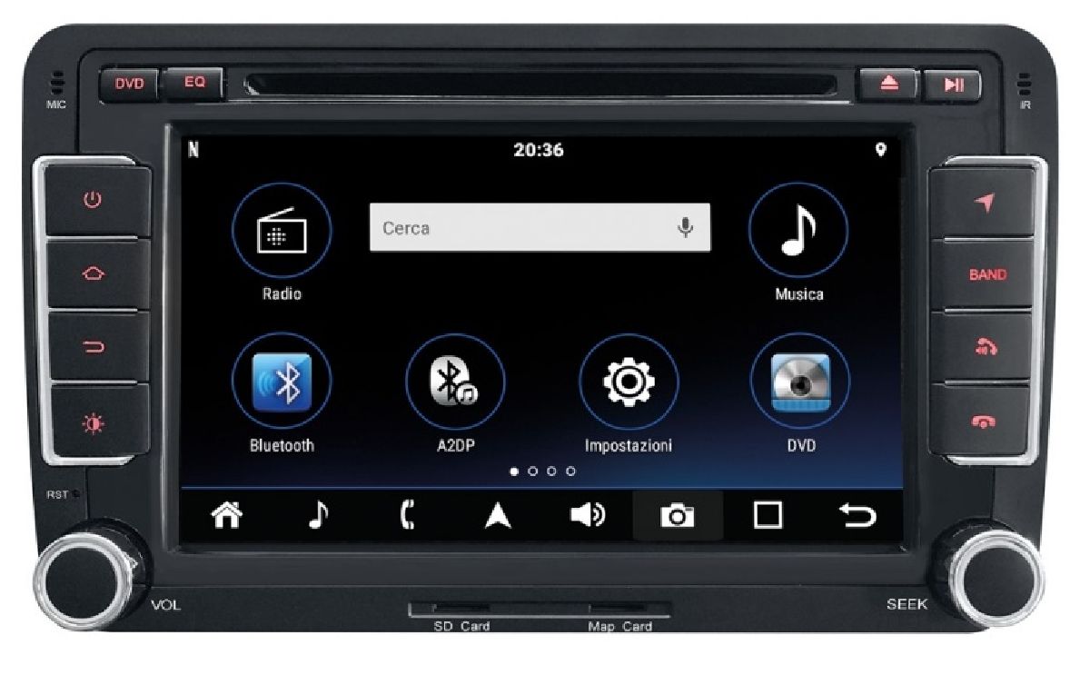 Mediastation 7" Navi, DVD Volkswagen