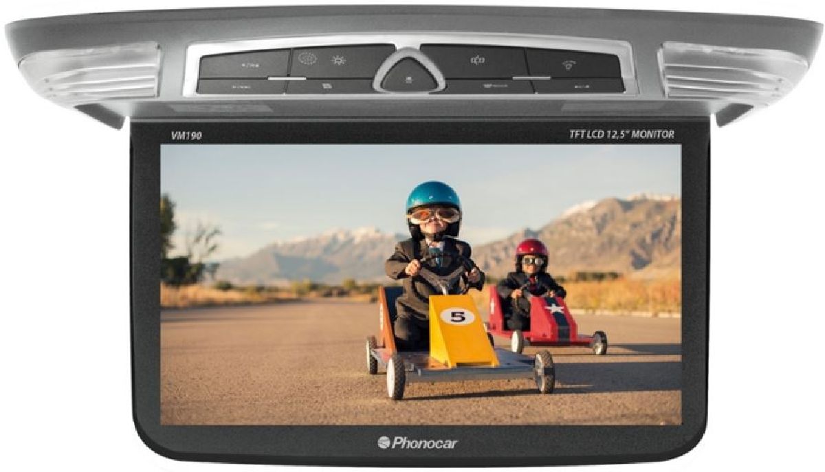Dach-Monitor 12.5" DVD USB-SD HDMI