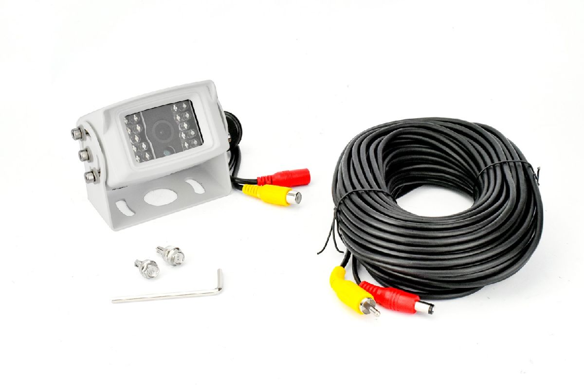 R�ckfahrkamera 110� mit LED Videokabel: 20m