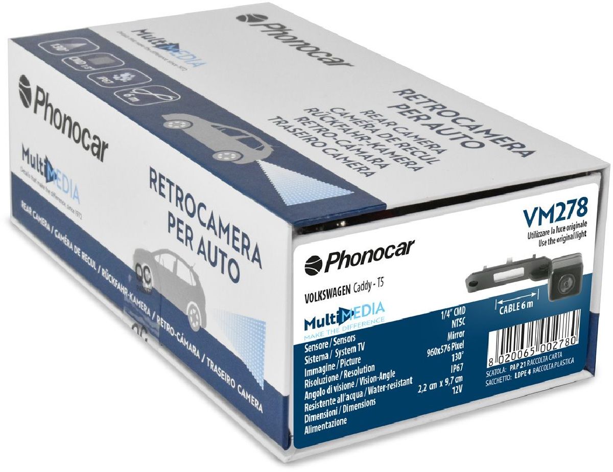 R�ckfahrkamera VW 130� 