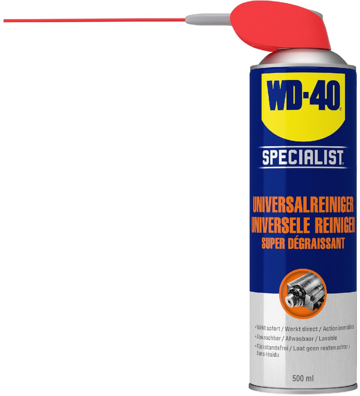 WD-40 Specialist Universalreiniger 500ml mit Smart Straw (VPE12)