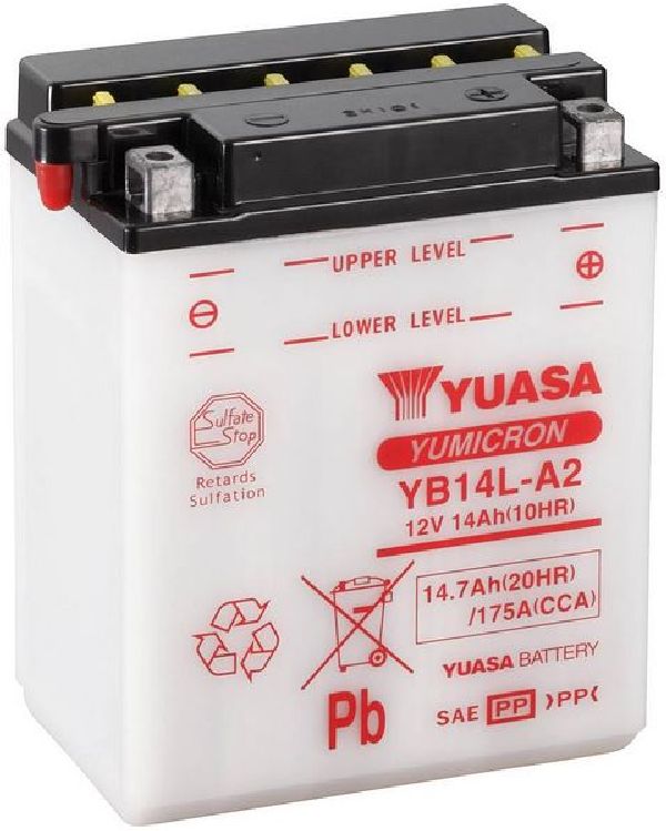 Yumicron 12V/14.7Ah/175A LxBxH: 136 // 91 // 168 // S:0