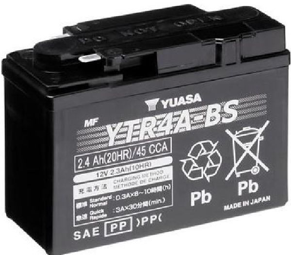 AGM 12V/2.4Ah/45A LxBxH: 114 // 49 // 86 // S:4