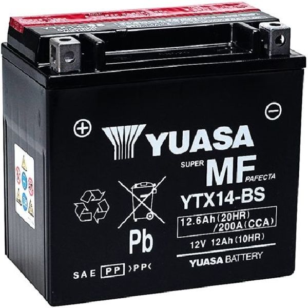 AGM 12V/12.6Ah/200A LxBxH: 150 // 87 // 145 // S:1