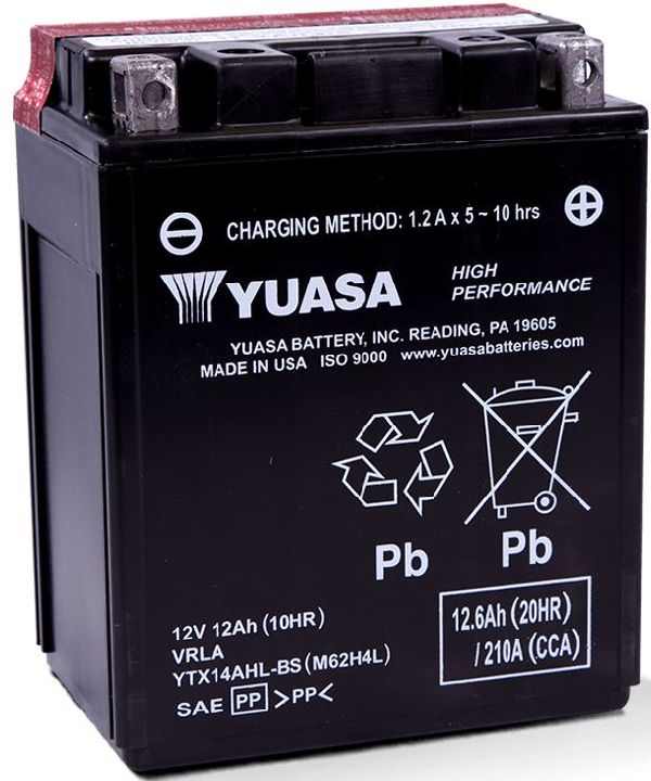 AGM 12V/12.6Ah/210A LxBxH: 134 // 89 // 166 // S:0