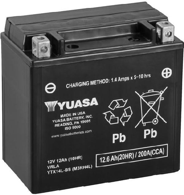 AGM 12V/12.6Ah/200A LxBxH: 150 // 87 // 145 // S:0