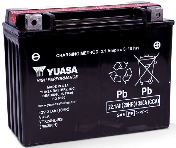 AGM 12V/22.1Ah/350A LxBxH: 205 // 87 // 162 // S:0