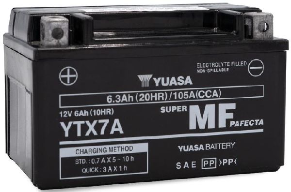 AGM 12V/6.3Ah/100A LxBxH: 150 // 87 // 93 // S:1