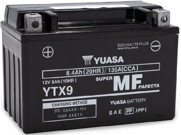 AGM 12V/8Ah/135A LxBxH: 150 // 87 // 105 // S:1