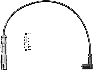 BERU Z&uuml;ndleitungssatz ZEF 1260