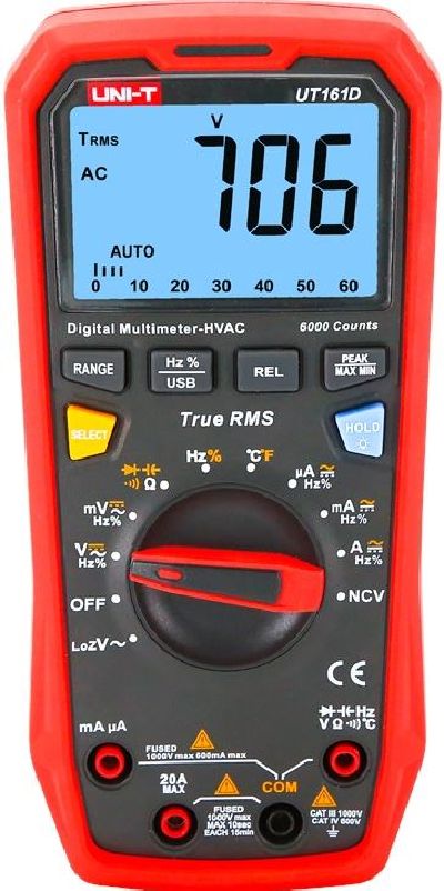 Digital Multimeter 20A max./Diode Test