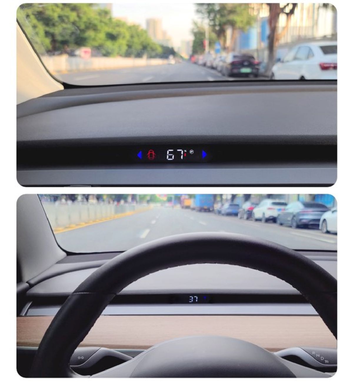 Head-Up Display Tesla Model 3 & Tesla Model Y