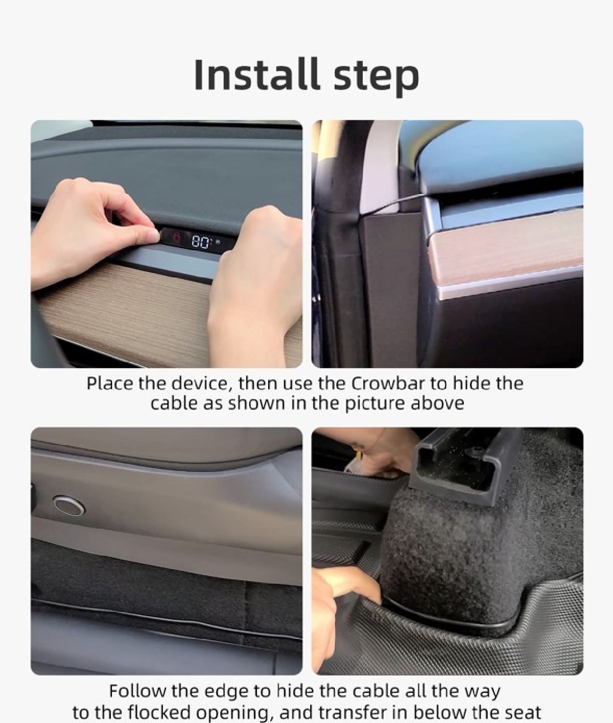Head-Up Display Tesla Model 3 & Tesla Model Y