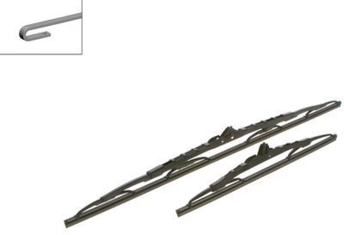 B&uuml;gelwischblatt Twin Set